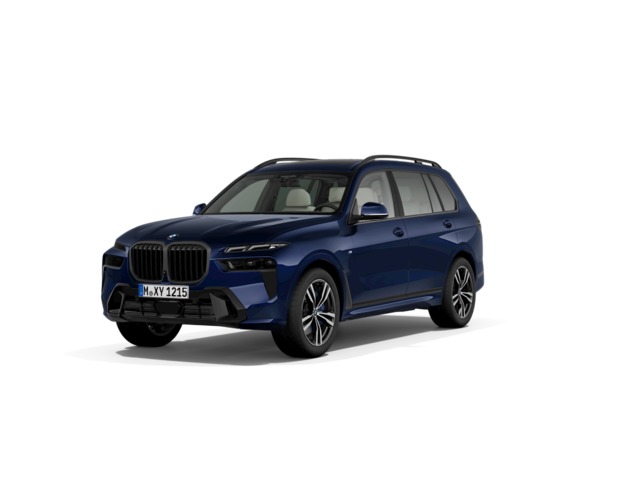 BMW X7 xDrive40i color Azul. Año 2022. 280KW(381CV). Gasolina. En concesionario Vehinter Getafe de Madrid