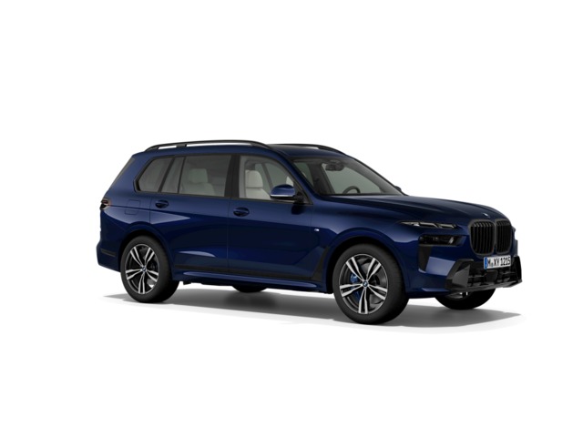 BMW X7 xDrive40i color Azul. Año 2022. 280KW(381CV). Gasolina. En concesionario Vehinter Getafe de Madrid