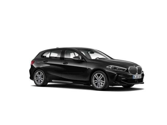 BMW Serie 1 118d color Negro. Año 2022. 110KW(150CV). Diésel. En concesionario Vehinter Alcorcón de Madrid