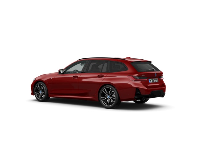 BMW Serie 3 330e Touring color Rojo. Año 2024. 215KW(292CV). Híbrido Electro/Gasolina. En concesionario Ilbira Motor | Granada de Granada