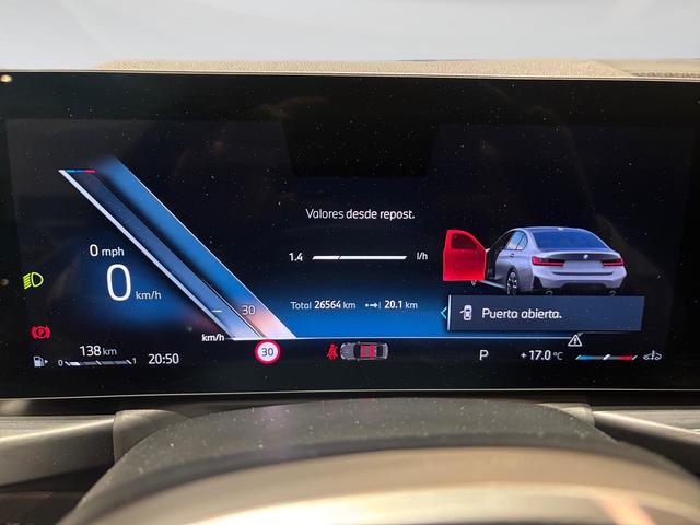 BMW Serie 3 320i color Gris. Año 2025. 135KW(184CV). Gasolina. En concesionario Automotor Costa, S.L.U. de Almería