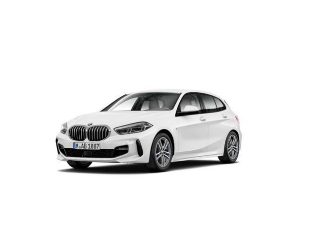 BMW Serie 1 118d color Blanco. Año 2023. 110KW(150CV). Diésel. En concesionario Hispamovil Elche de Alicante
