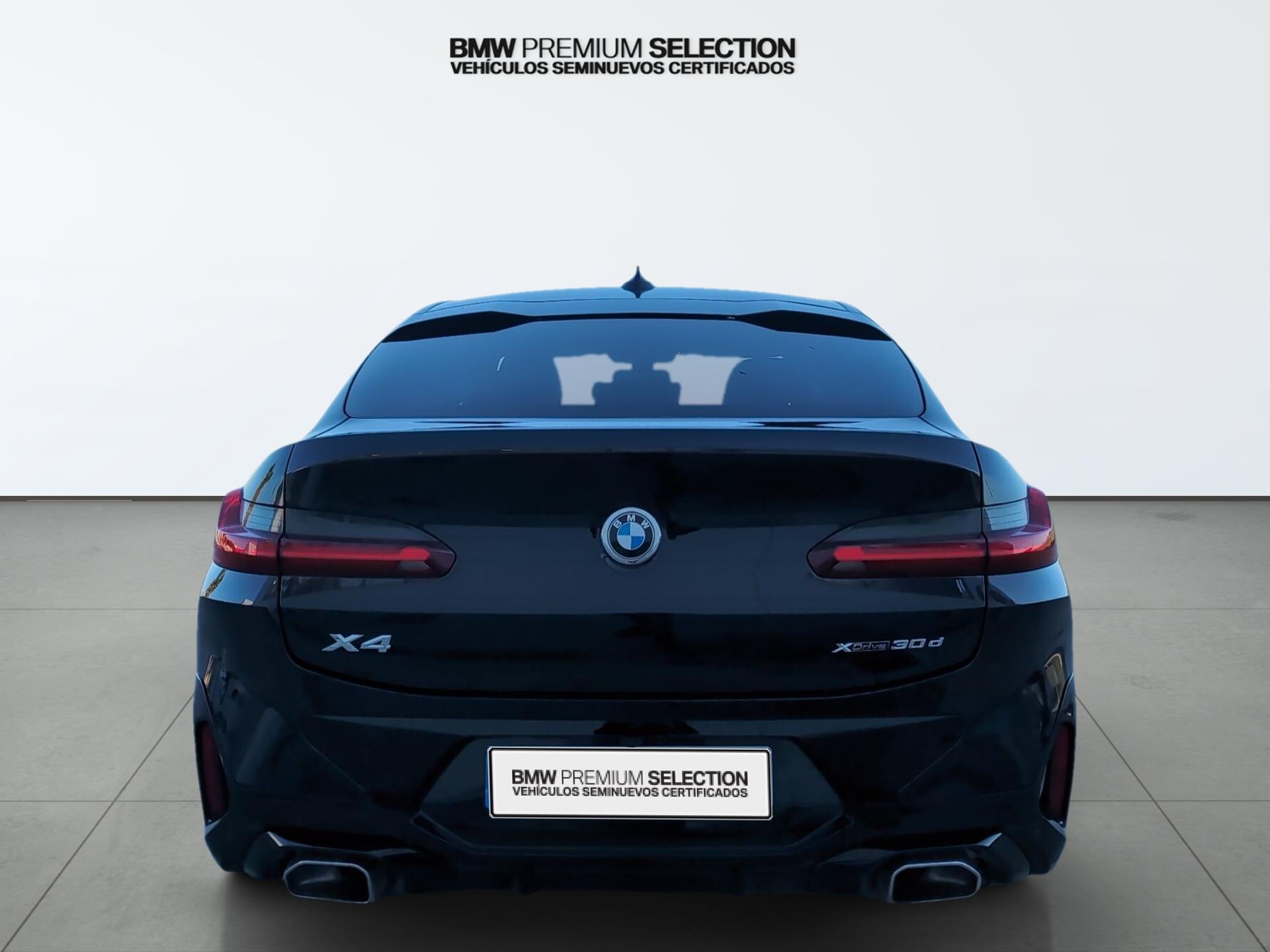 BMW X4 xDrive30d color Negro. Año 2025. 210KW(286CV). Diésel. En concesionario Automotor Premium Viso - Málaga de Málaga