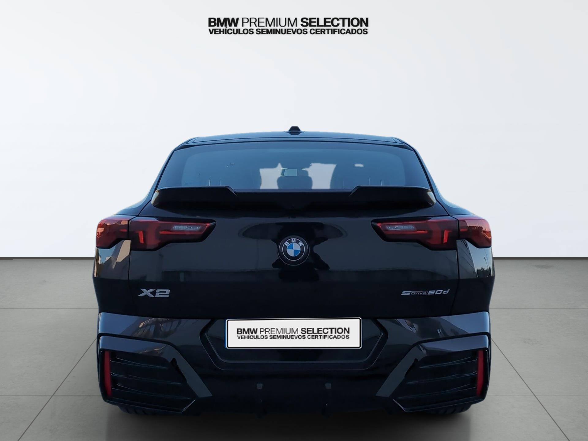 BMW X2 sDrive20d color Negro. Año 2025. 120KW(163CV). Diésel. En concesionario Automotor Premium Viso - Málaga de Málaga