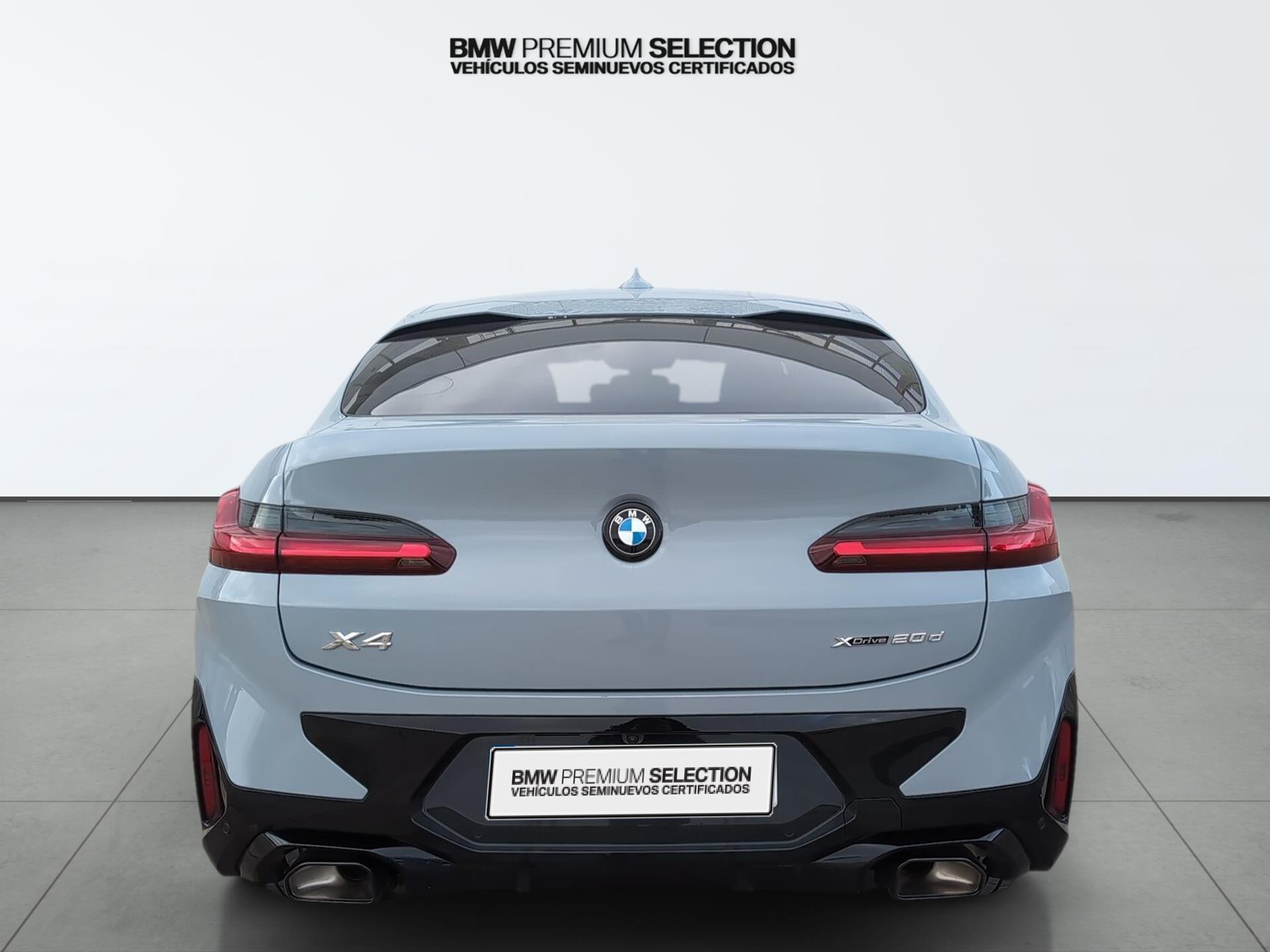 BMW X4 xDrive20d color Gris. Año 2025. 140KW(190CV). Diésel. En concesionario Automotor Premium Viso - Málaga de Málaga