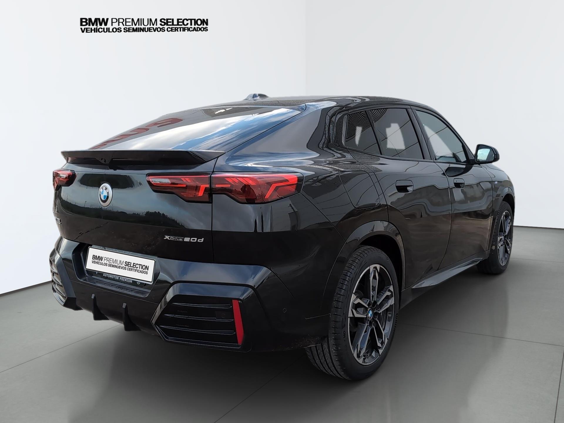 BMW X2 xDrive20d color Negro. Año 2025. 120KW(163CV). Diésel. En concesionario Automotor Premium Viso - Málaga de Málaga