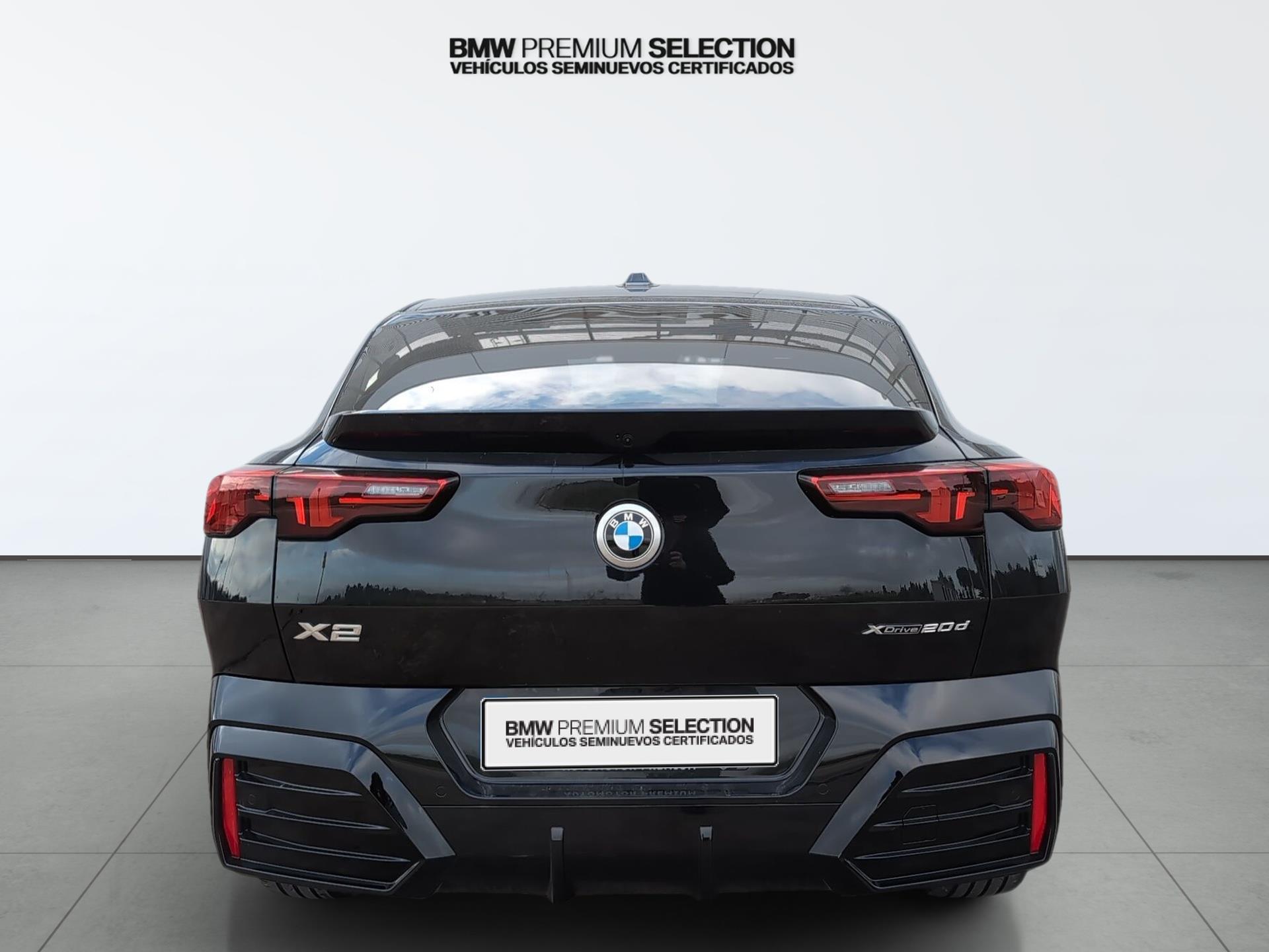 BMW X2 xDrive20d color Negro. Año 2025. 120KW(163CV). Diésel. En concesionario Automotor Premium Viso - Málaga de Málaga