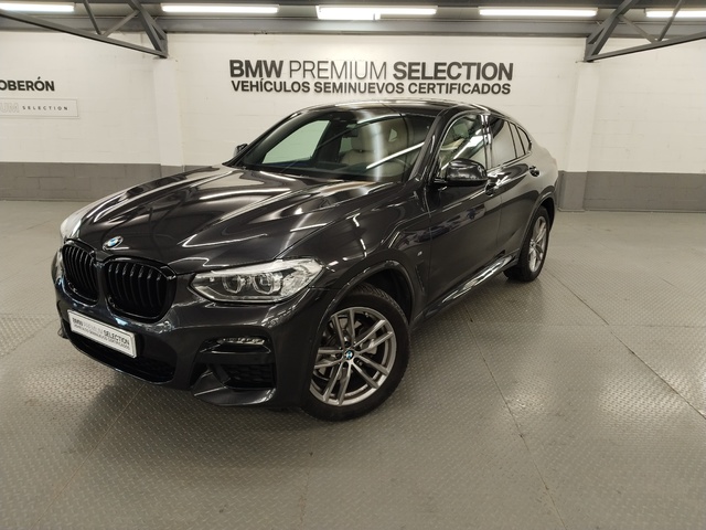 BMW X4 xDrive20d color Gris. Año 2021. 140KW(190CV). Diésel. En concesionario Autoberón de La Rioja