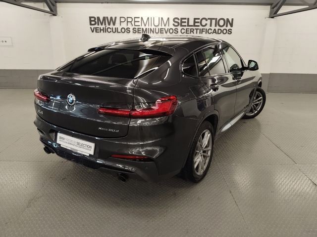 BMW X4 xDrive20d color Gris. Año 2021. 140KW(190CV). Diésel. En concesionario Autoberón de La Rioja
