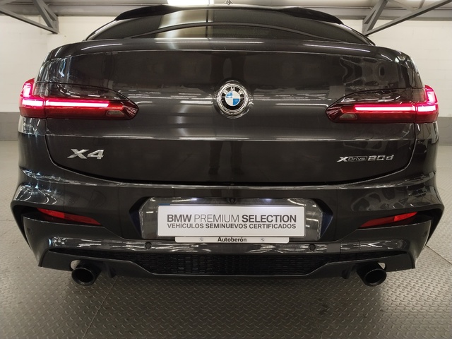 BMW X4 xDrive20d color Gris. Año 2021. 140KW(190CV). Diésel. En concesionario Autoberón de La Rioja