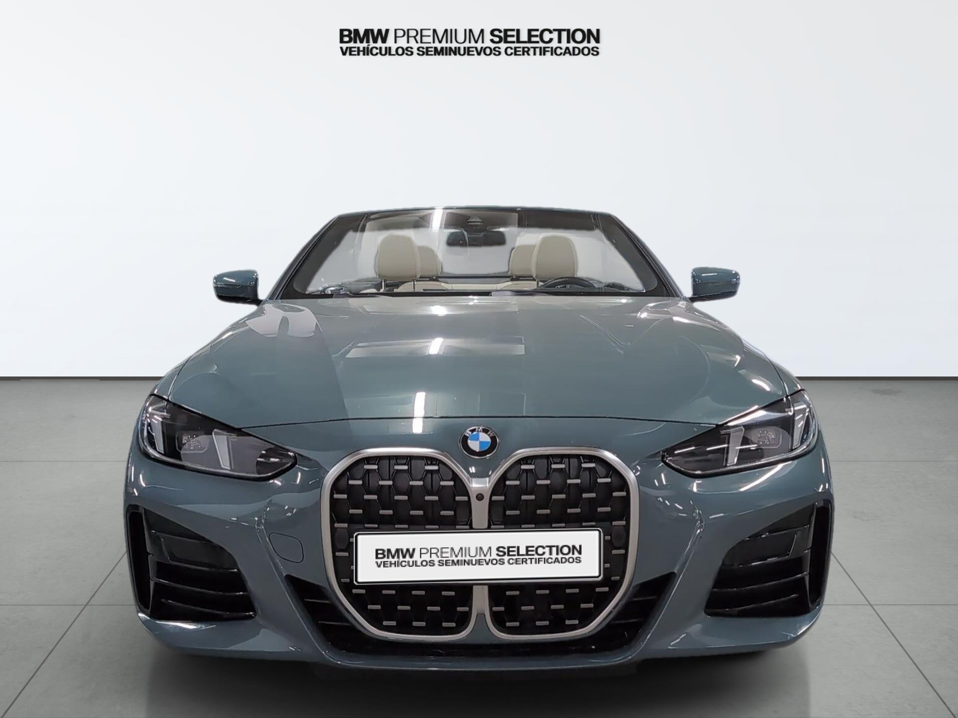 BMW Serie 4 420d Cabrio color Verde. Año 2025. 140KW(190CV). Diésel. En concesionario Automotor Premium Viso - Málaga de Málaga
