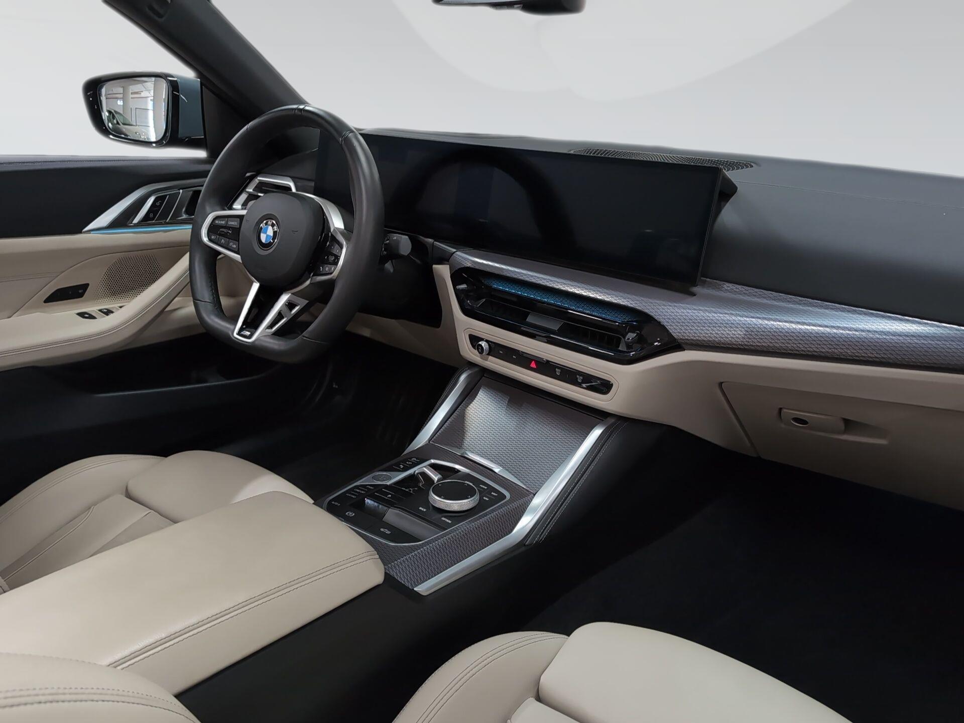 BMW Serie 4 420d Cabrio color Verde. Año 2025. 140KW(190CV). Diésel. En concesionario Automotor Premium Viso - Málaga de Málaga