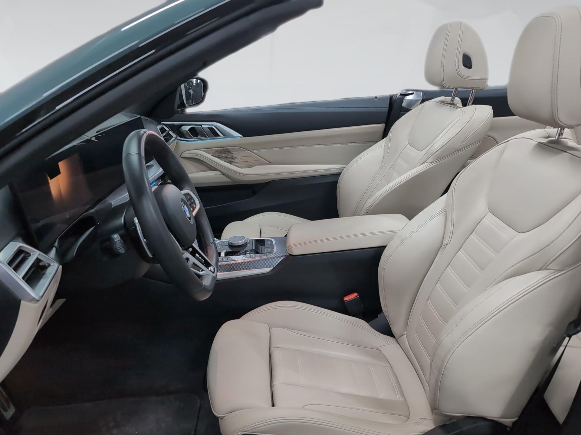 BMW Serie 4 420d Cabrio color Verde. Año 2025. 140KW(190CV). Diésel. En concesionario Automotor Premium Viso - Málaga de Málaga