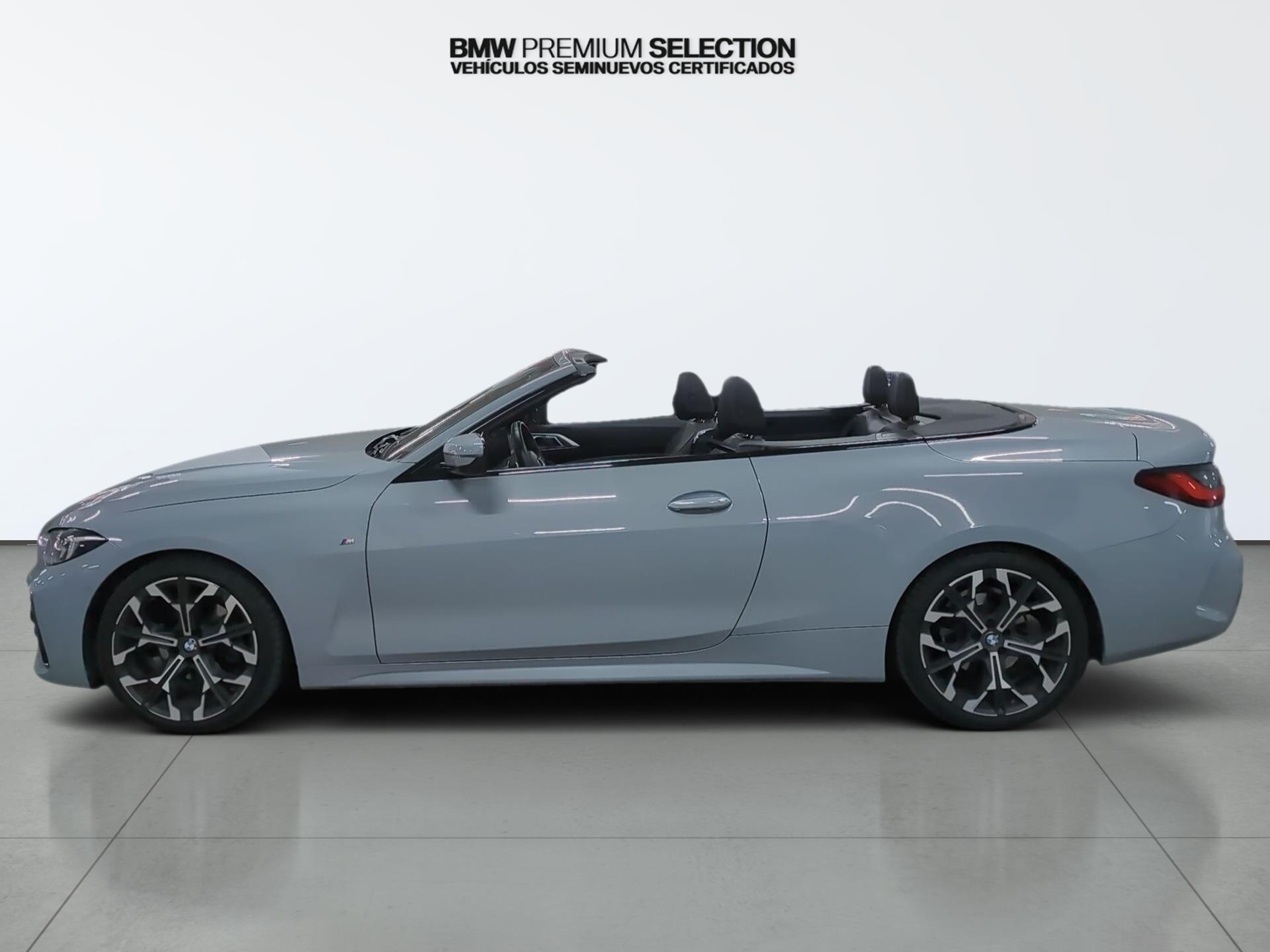 BMW Serie 4 420d Cabrio color Gris. Año 2025. 140KW(190CV). Diésel. En concesionario Automotor Premium Viso - Málaga de Málaga