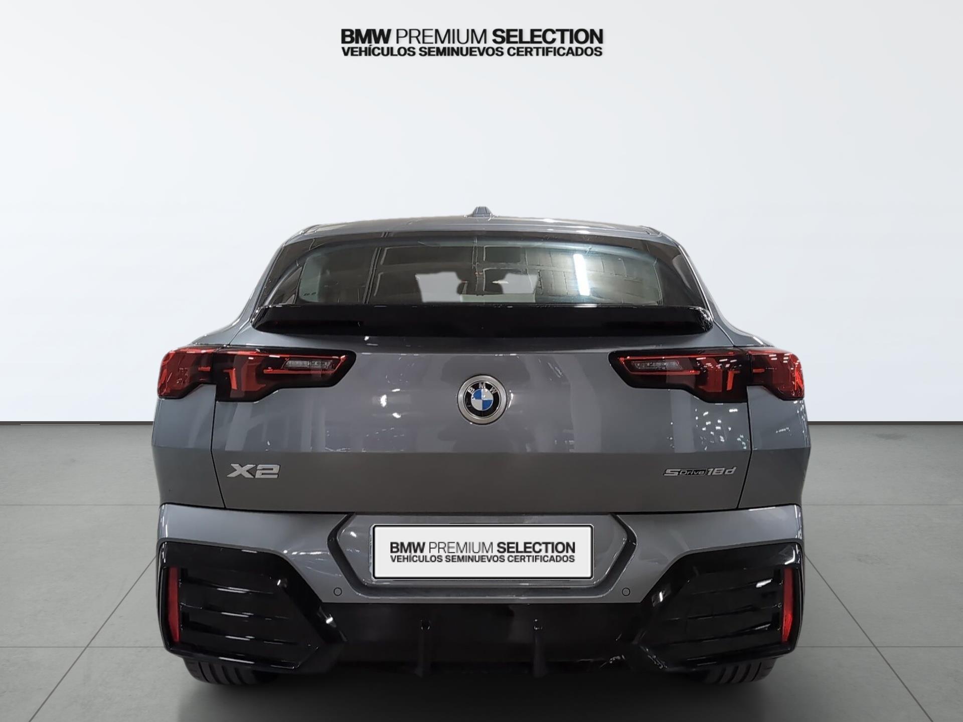 BMW X2 sDrive18d color Gris. Año 2025. 110KW(150CV). Diésel. En concesionario Automotor Premium Viso - Málaga de Málaga