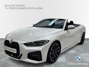Fotos de BMW Serie 4 420d Cabrio color Blanco. Año 2023. 140KW(190CV). Diésel. En concesionario BYmyCAR Madrid - Algete de Madrid