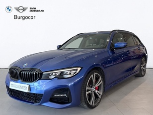 Fotos de BMW Serie 3 320d Touring color Azul. Año 2022. 140KW(190CV). Diésel. En concesionario Motor Gorbea de Álava