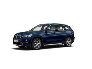 Fotos de BMW X1 sDrive18d color Azul. Año 2019. 110KW(150CV). Diésel. En concesionario Carteya Motor | Campo de Gibraltar de Cádiz