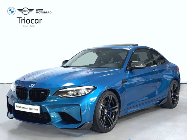 BMW M M2 Coupe color Azul. Año 2018. 272KW(370CV). Gasolina. En concesionario Triocar Gijón (Bmw y Mini) de Asturias