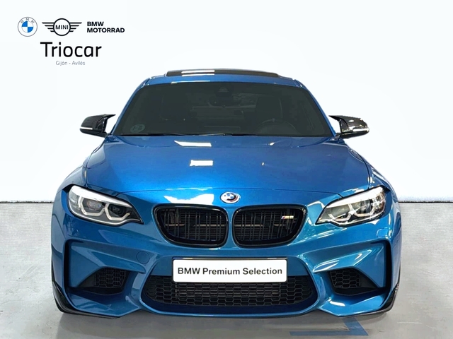 BMW M M2 Coupe color Azul. Año 2018. 272KW(370CV). Gasolina. En concesionario Triocar Gijón (Bmw y Mini) de Asturias