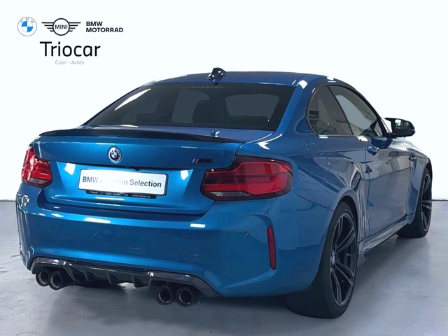 BMW M M2 Coupe color Azul. Año 2018. 272KW(370CV). Gasolina. En concesionario Triocar Gijón (Bmw y Mini) de Asturias