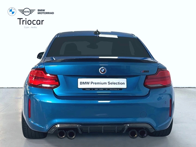 BMW M M2 Coupe color Azul. Año 2018. 272KW(370CV). Gasolina. En concesionario Triocar Gijón (Bmw y Mini) de Asturias