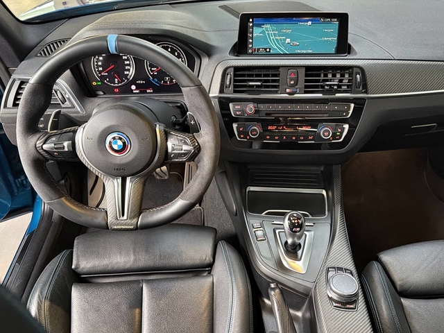 BMW M M2 Coupe color Azul. Año 2018. 272KW(370CV). Gasolina. En concesionario Triocar Gijón (Bmw y Mini) de Asturias