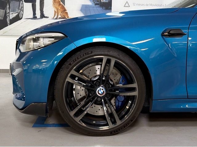 BMW M M2 Coupe color Azul. Año 2018. 272KW(370CV). Gasolina. En concesionario Triocar Gijón (Bmw y Mini) de Asturias