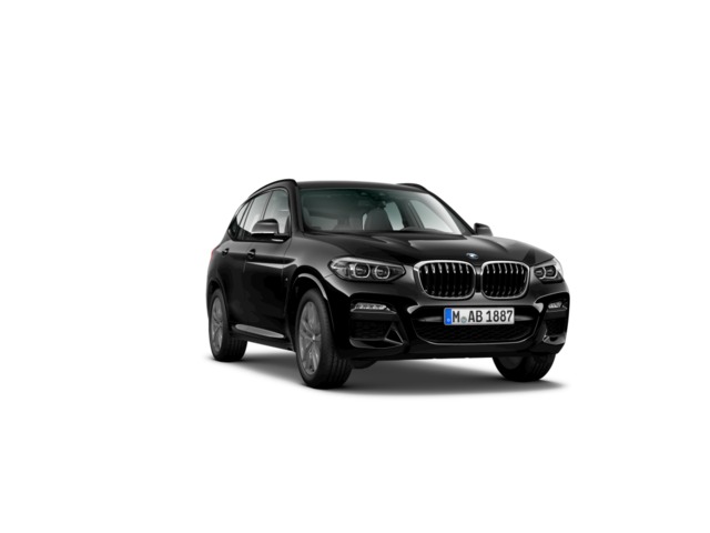 Bmw X3 xDrive20d color Negro. Año 2021. 140KW(190CV). Diésel. En concesionario Caetano Cuzco, Alcalá de Madrid